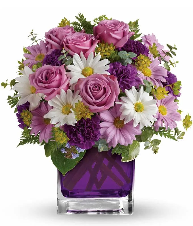 Color Me Purple Bouquet - Same-Day Flower Delivery West Palm Beach, FL