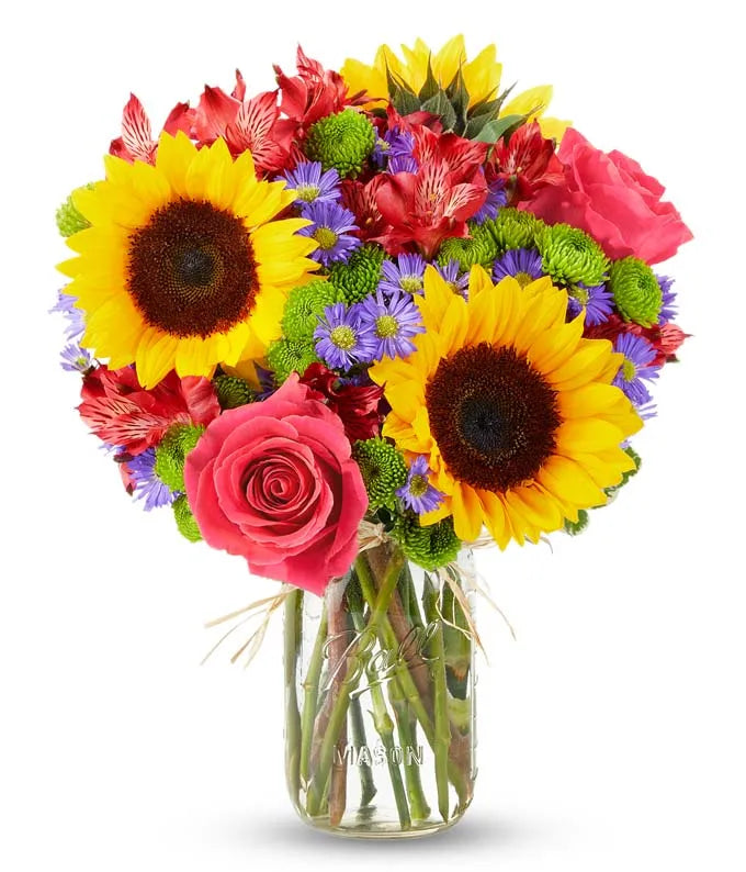 Fields of Gold Mason Jar