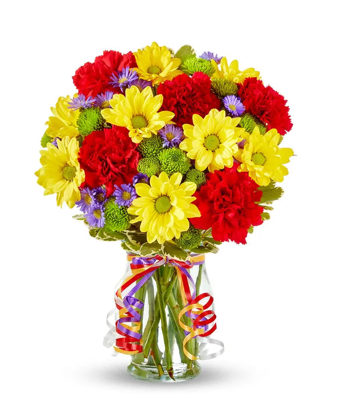 Festive Floral Garden Bouquet - Same-Day Delivery Wellington, FL
