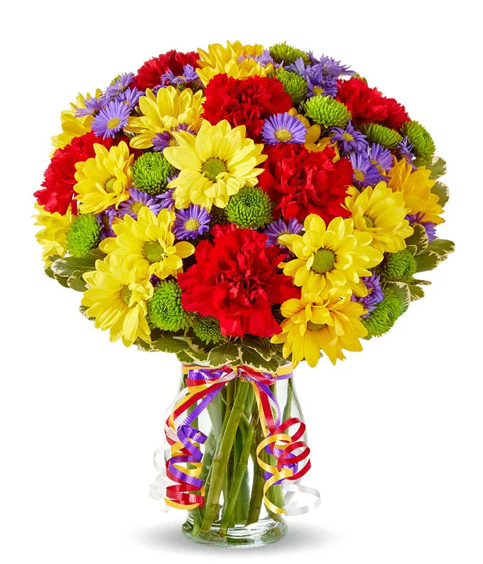 Festive Floral Garden Bouquet - Same-Day Delivery Wellington, FL
