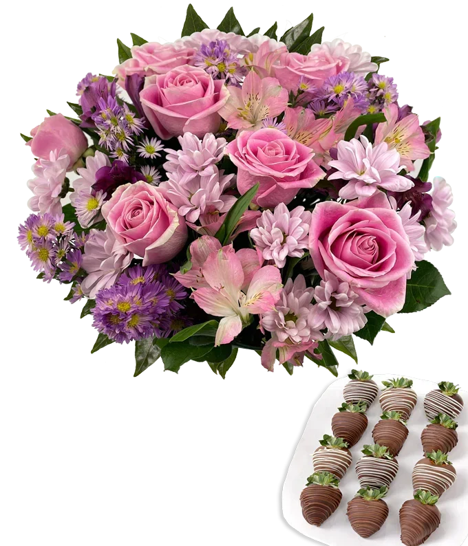 Lavender Love & Berry Bundle - Same-Day Delivery Boynton Beach, FL
