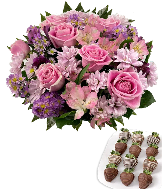 Lavender Love & Berry Bundle - Same-Day Delivery Boynton Beach, FL