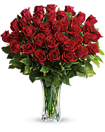 Red Roses Bouquet - Same-Day Flower Delivery Boynton Beach, FL