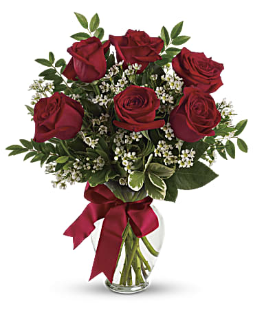 Red Roses Bouquet - Same-Day Flower Delivery Boynton Beach, FL